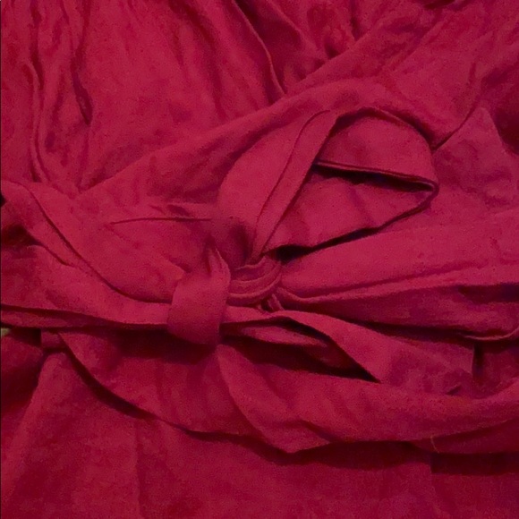 Free People pink wrap top small - Picture 2 of 5